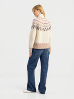 Laden Sie das Bild in den Galerie-Viewer, Jacke SOSUE Brushed Norweger Jacket
