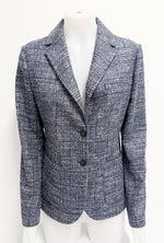Laden Sie das Bild in den Galerie-Viewer, Blazer CIRCOLO 1901 Karo Blau Grau
