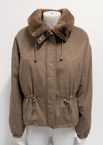 Laden Sie das Bild in den Galerie-Viewer, Parka VALENTINI 1972 Taupe
