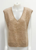 Laden Sie das Bild in den Galerie-Viewer, Pullunder ABSOLUT CASHMERE Chestnut
