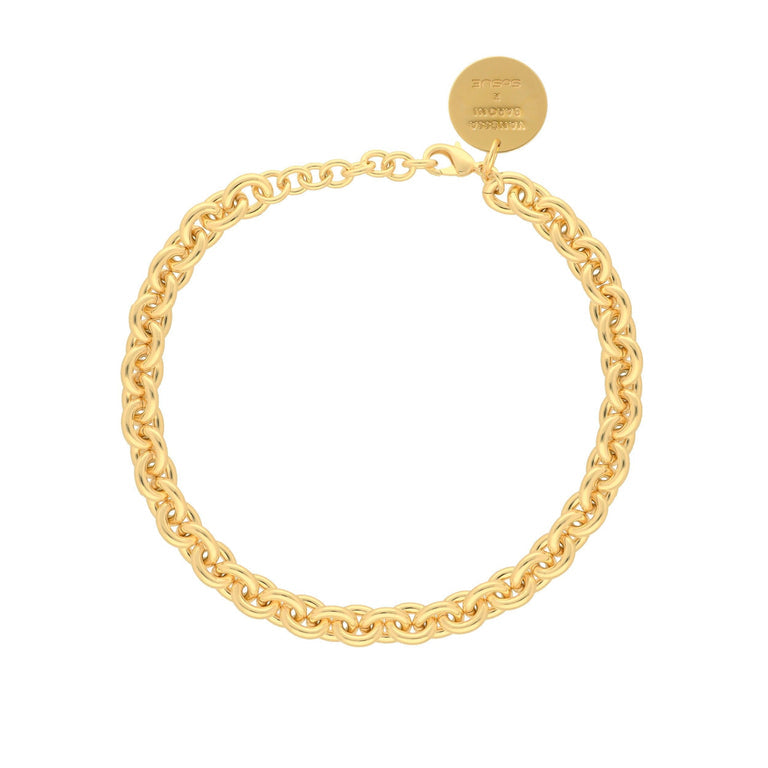 Kette VB X SOSUE Bubble Necklace Gold