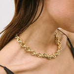 Laden Sie das Bild in den Galerie-Viewer, Kette VB X SOSUE Bubble Necklace Gold
