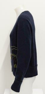 Laden Sie das Bild in den Galerie-Viewer, Cardigan THEHOLYGOAT Dark Navy
