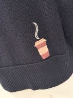 Laden Sie das Bild in den Galerie-Viewer, Cardigan THEHOLYGOAT Dark Navy
