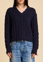 Laden Sie das Bild in den Galerie-Viewer, Pullover DENIMIST Cable Sweater
