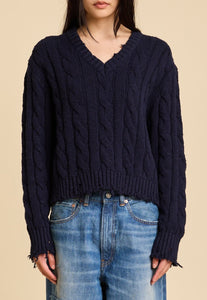 Pullover DENIMIST Cable Sweater