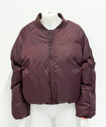 Laden Sie das Bild in den Galerie-Viewer, Jacke BOMBERS ORIGINAL Brown Bordeaux
