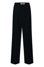 Laden Sie das Bild in den Galerie-Viewer, Hose ROSSI Noa Cashmere Touched Flanell Schwarz
