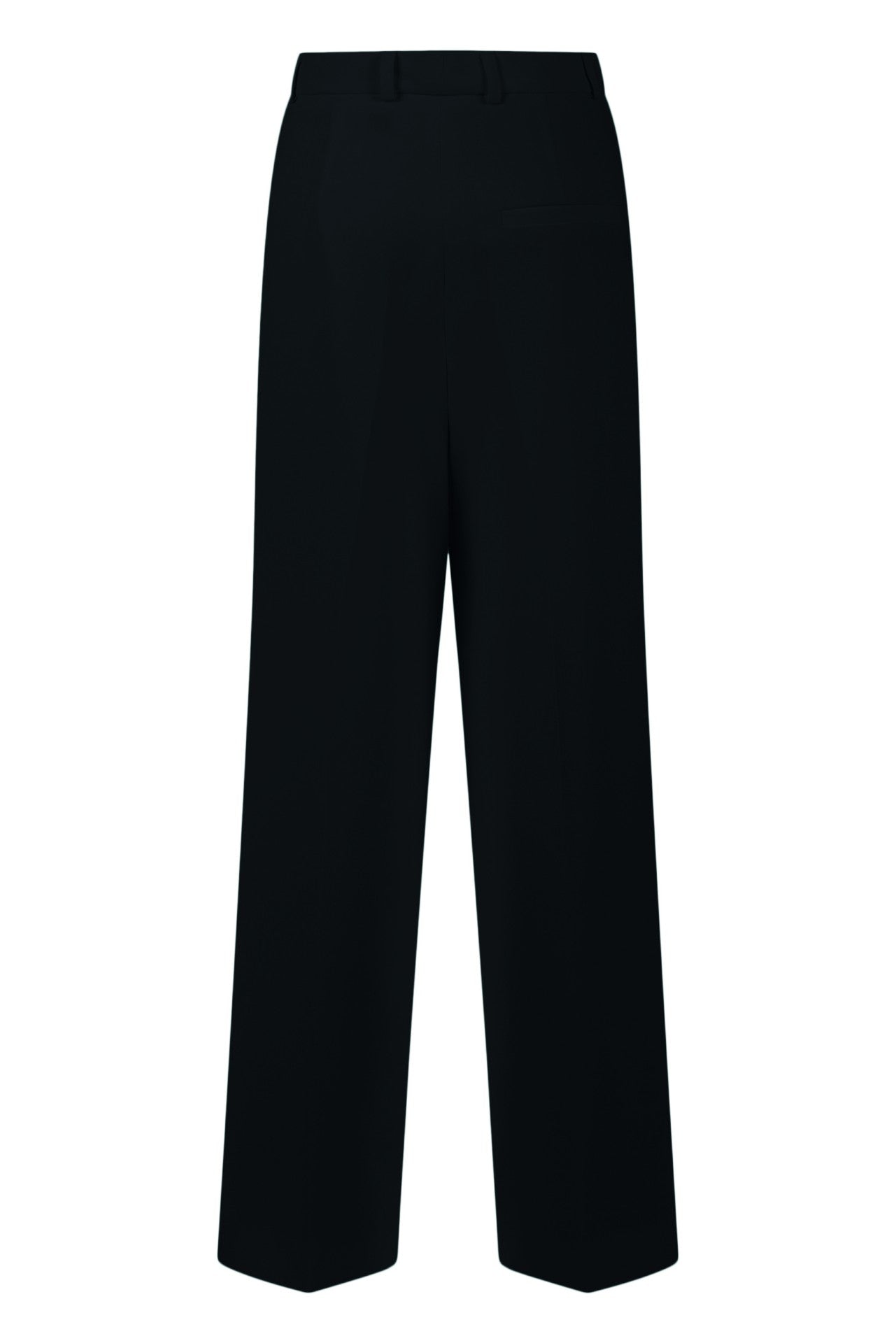 Hose ROSSI Noa Cashmere Touched Flanell Schwarz