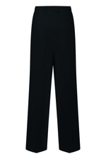 Laden Sie das Bild in den Galerie-Viewer, Hose ROSSI Noa Cashmere Touched Flanell Schwarz
