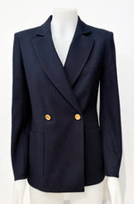 Laden Sie das Bild in den Galerie-Viewer, Blazer HARRIS WHARF LONDON Navy
