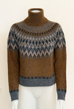 Laden Sie das Bild in den Galerie-Viewer, Pullover ROBERTO COLLINA Norweger Rolli Camel
