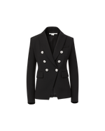 Laden Sie das Bild in den Galerie-Viewer, Blazer VERONICA BEARD Miller Dickey Schwarz/Silber
