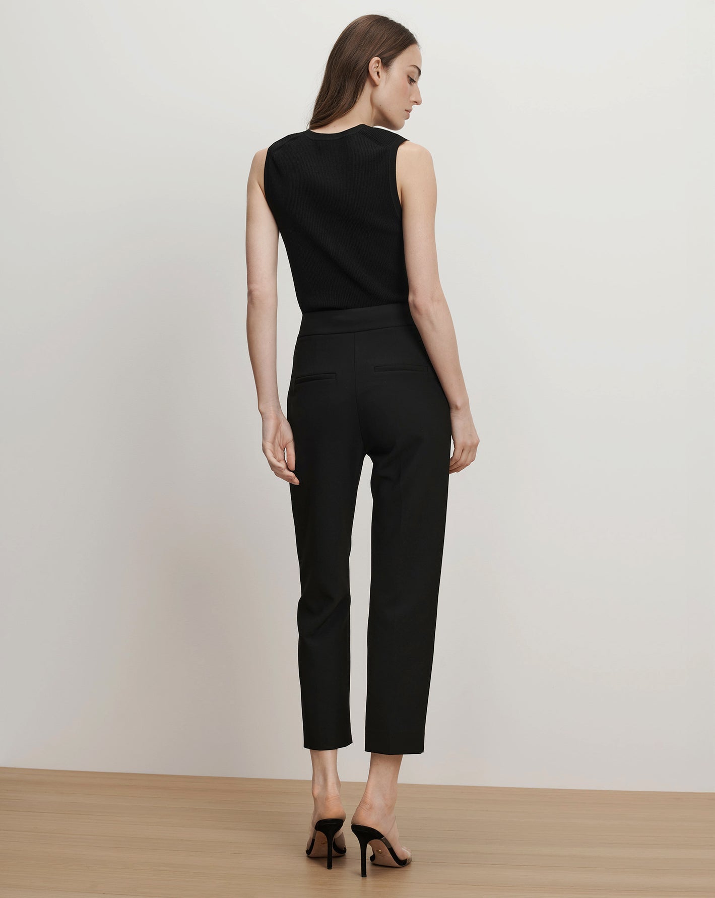 Hose VERONICA BEARD Renzo Schwarz Silber