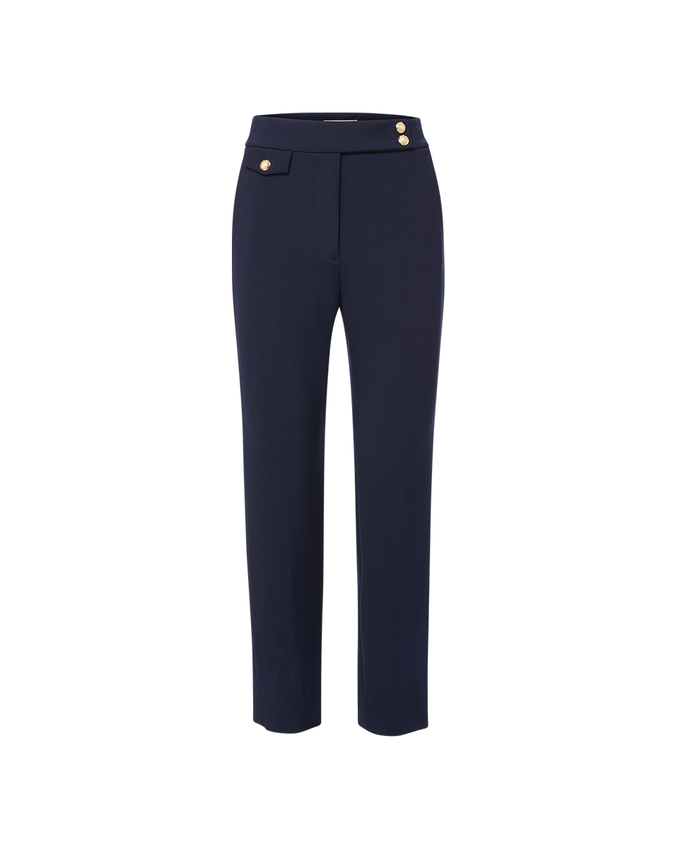Hose VERONICA BEARD Renzo Navy Gold