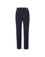 Laden Sie das Bild in den Galerie-Viewer, Hose VERONICA BEARD Renzo Navy Gold
