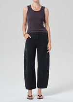 Laden Sie das Bild in den Galerie-Viewer, Hose CITIZENS OF HUMANITY Marcelle Washed Black
