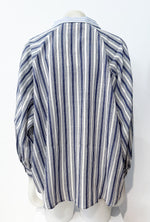 Laden Sie das Bild in den Galerie-Viewer, Bluse MII Patchwork Blue
