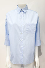 Laden Sie das Bild in den Galerie-Viewer, Bluse BLOOMING Monselice Hellblau
