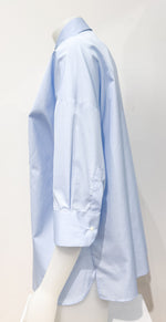 Laden Sie das Bild in den Galerie-Viewer, Bluse BLOOMING Monselice Hellblau
