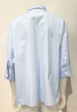 Laden Sie das Bild in den Galerie-Viewer, Bluse BLOOMING Monselice Hellblau
