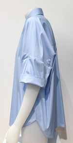 Laden Sie das Bild in den Galerie-Viewer, Bluse BLOOMING Roma Hellblau
