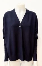 Laden Sie das Bild in den Galerie-Viewer, Cardigan LIYA Dark Navy
