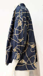 Laden Sie das Bild in den Galerie-Viewer, Bluse CALIBAN Navy
