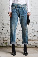 Laden Sie das Bild in den Galerie-Viewer, Jeans R13 CROSSOVER Kelly
