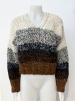 Laden Sie das Bild in den Galerie-Viewer, Pullover MAIAMI Brown Ombre
