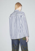 Laden Sie das Bild in den Galerie-Viewer, Hemdbluse ODEEH Stripe
