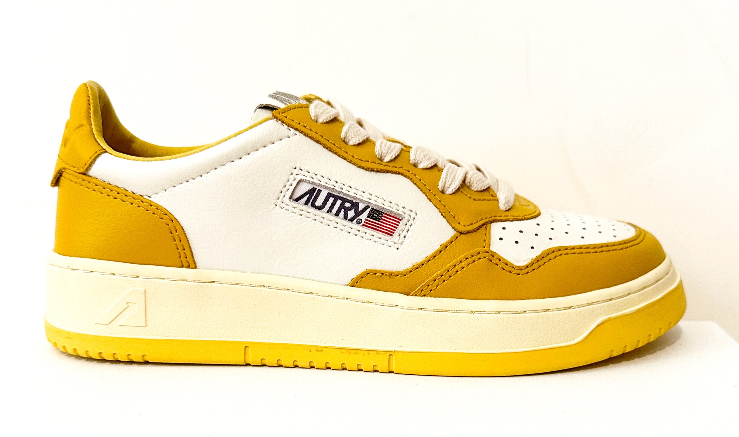 Sneaker AUTRY Medalist Honey Yellow/Weiß