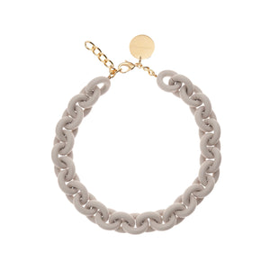 Circle Necklace VANESSA BARONI Matt Grey