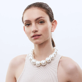 Beads Necklace Pearl VANESSA BARONI
