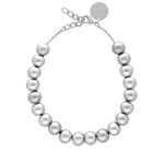 Laden Sie das Bild in den Galerie-Viewer, Small Beads Necklace Short Silver Vintage VANESSA BARONI
